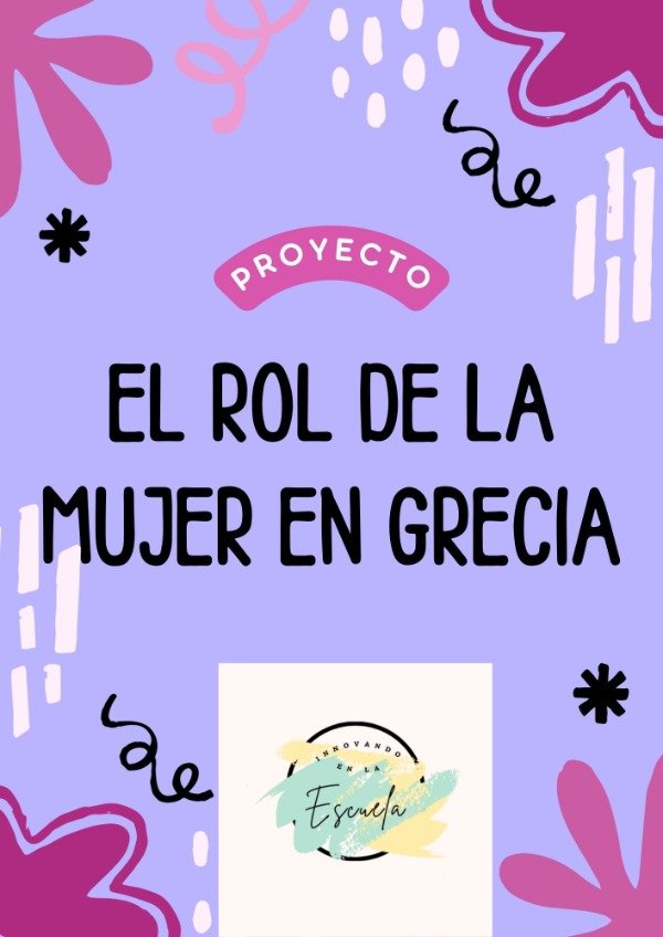 Producto - Proyecto: "El Rol de la Mujer en Grecia - Un Análisis desde la ESI"