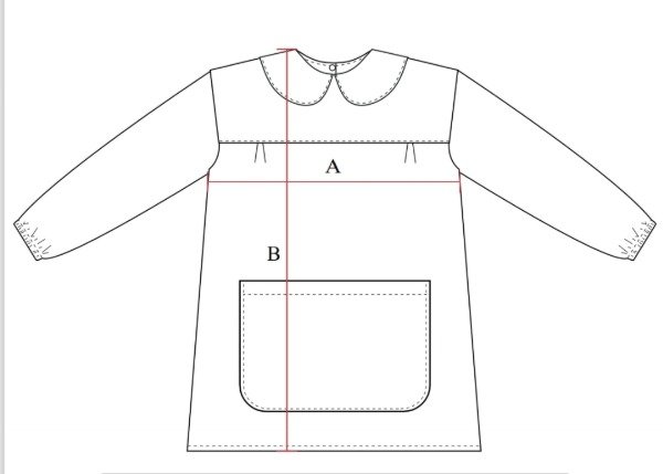 Producto - Pintorcito guardapolvo con mangas