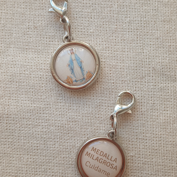 Producto - Medallitas Para Colgar Santoral Tradicional - Virgen Medalla Milagrosa