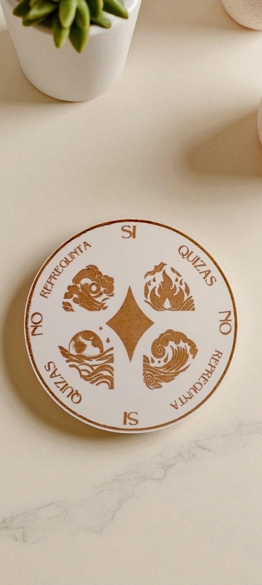 Producto - Tabla para Péndulos Cuatro elementos