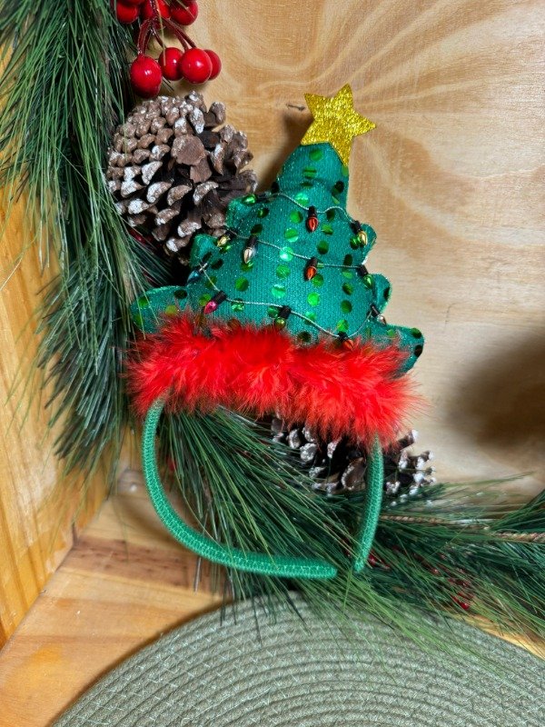Producto - Vincha Arbol con Lentejuelas (Efectivo: 6.800)