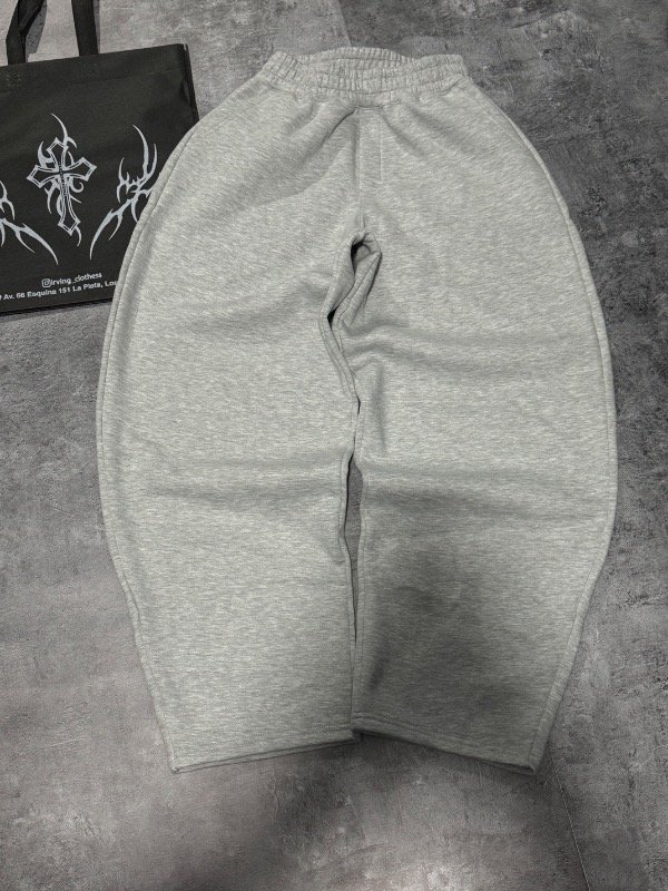 Producto - JOGGING SÚPER BAGGY GRIS MELANGE
