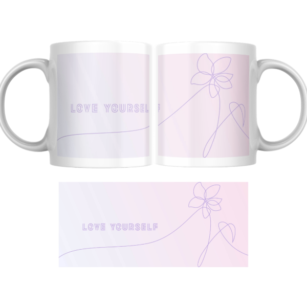 Producto - Taza - love yourself (BTS) - 0