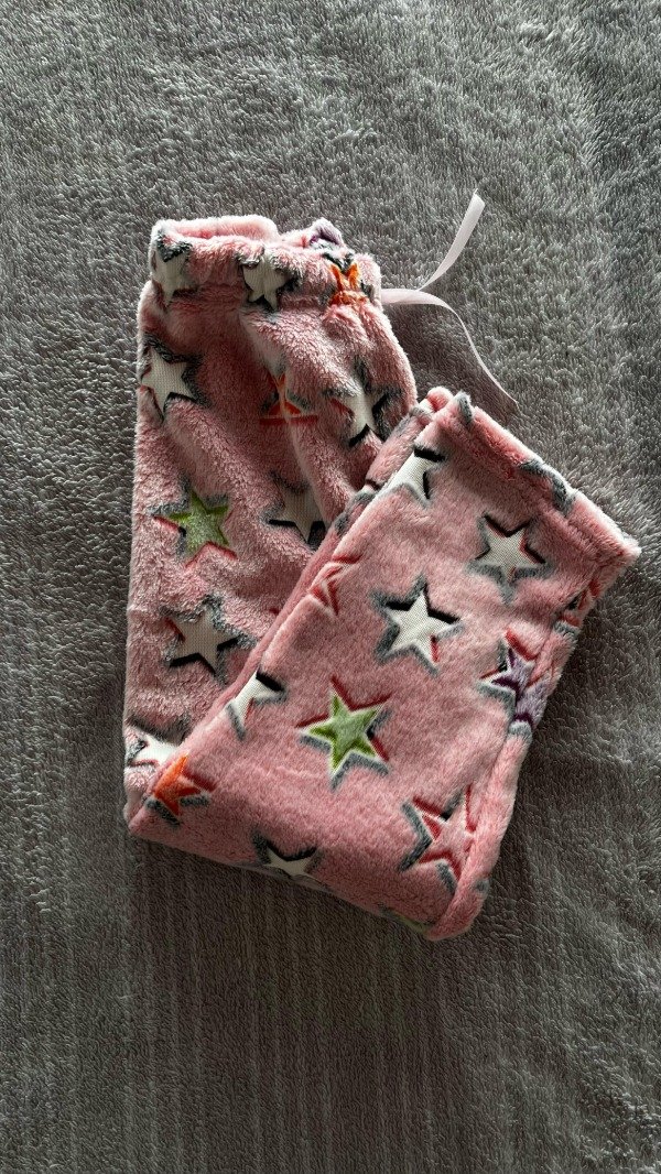 Producto - Pant polar kids rosa estrellas