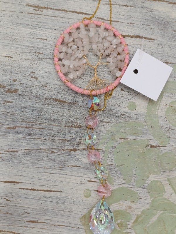 Producto - Árbol de la vida cuarzo rosa