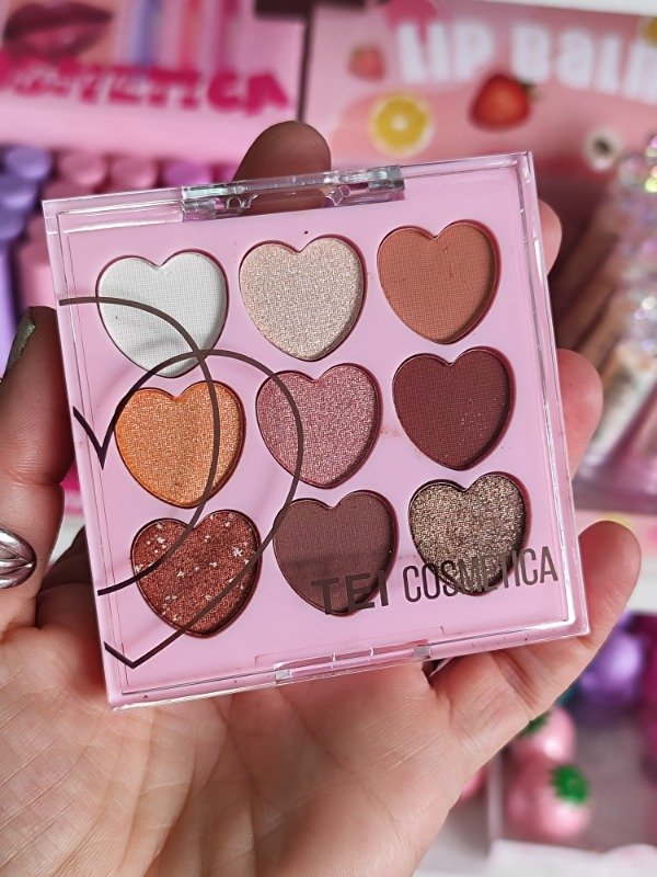 Producto - Paleta de sombras nueve cora TEI