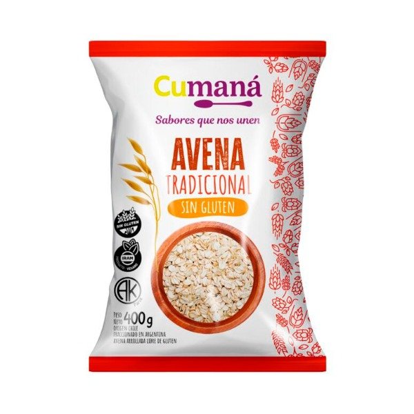 Producto - Avena Tradicional x 400g CUMANA