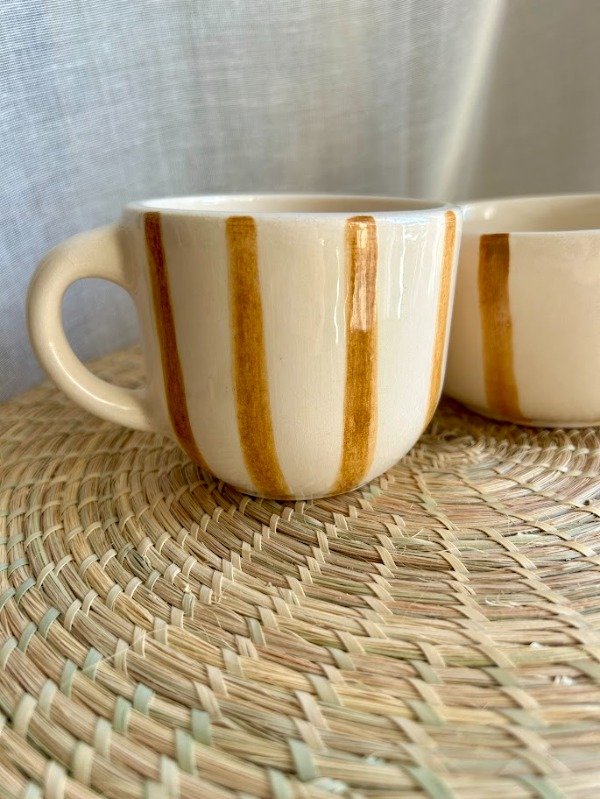 Producto - Taza Dante Ocre 300ml