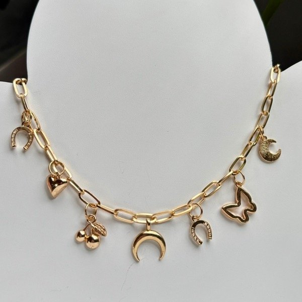 Producto - Collar Multidijes Dorado