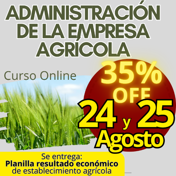 Producto - Curso Online Administración de la empresa agrícola