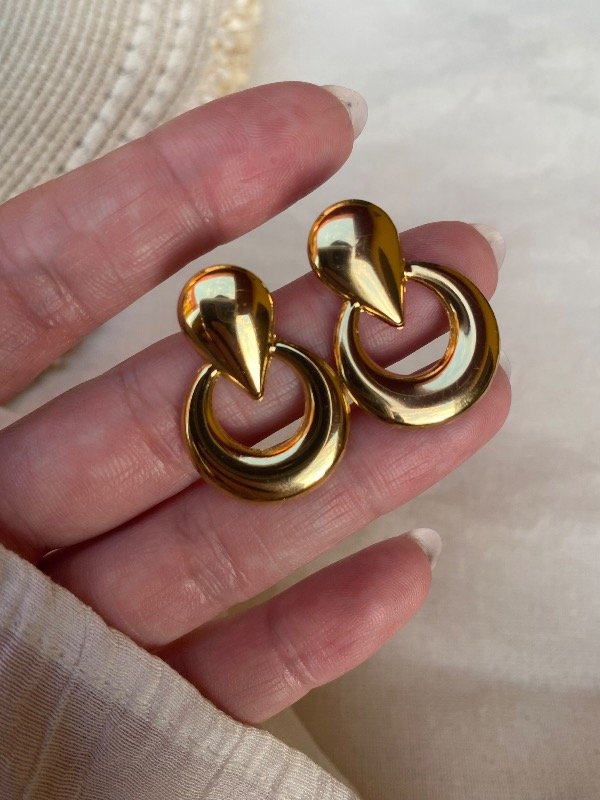 Producto - Aros chapones Círculos con pico A.D