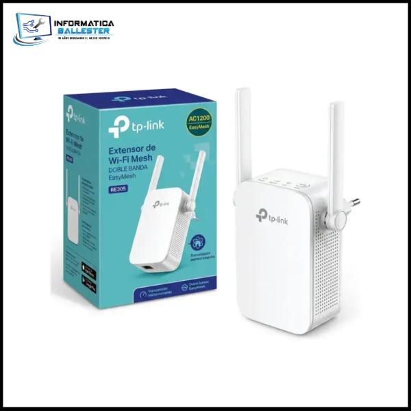 Producto - Extensor De Wi-fi 5 Tp-link Re305 Ac1200 Dual Band