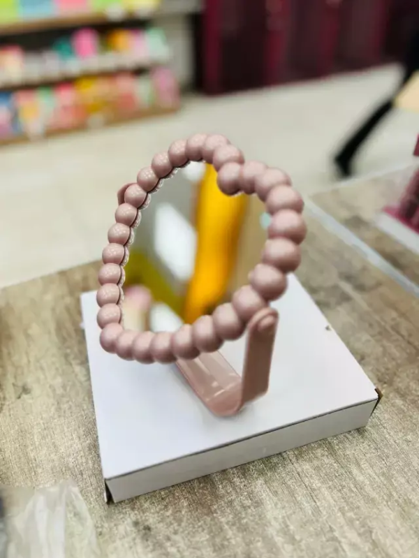 Producto - Espejo corazon con borde burbuja