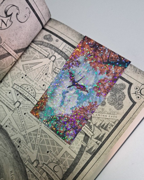 Producto - Marcapágina magnético holográfico - Dragons