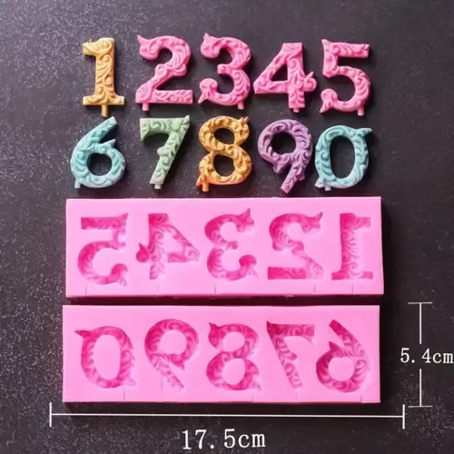 Producto - MOLDE SILICONA NUMERO LABRADOS