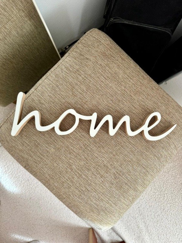 Producto - Palabras Decorativas De Madera Adorno - 0