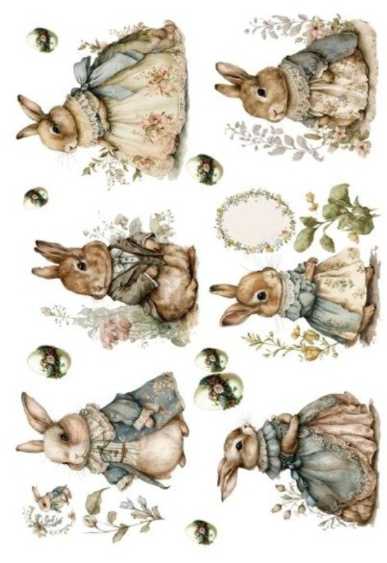 Producto - PAPEL DE SEDA CONEJOS 2 70X50