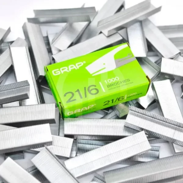 Producto - BROCHES P/MAQ. GRAP 21/6 x1000