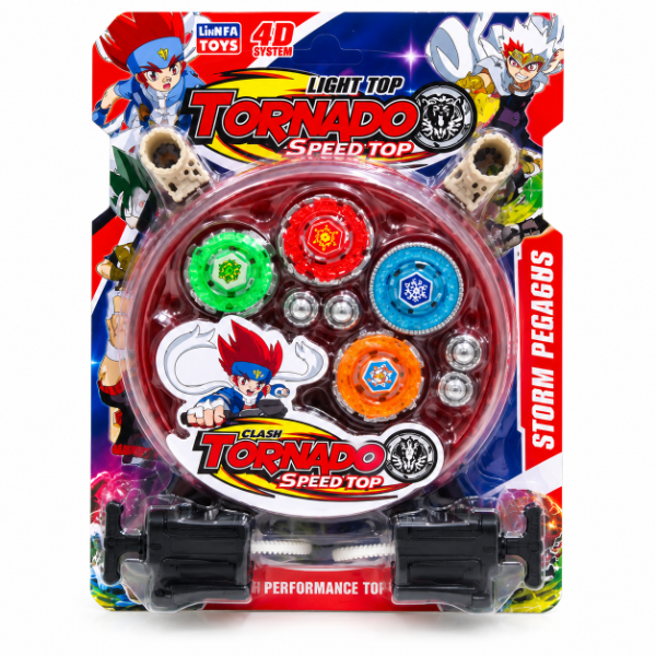 Producto - Trompo BEYBLADE x4 con Pista