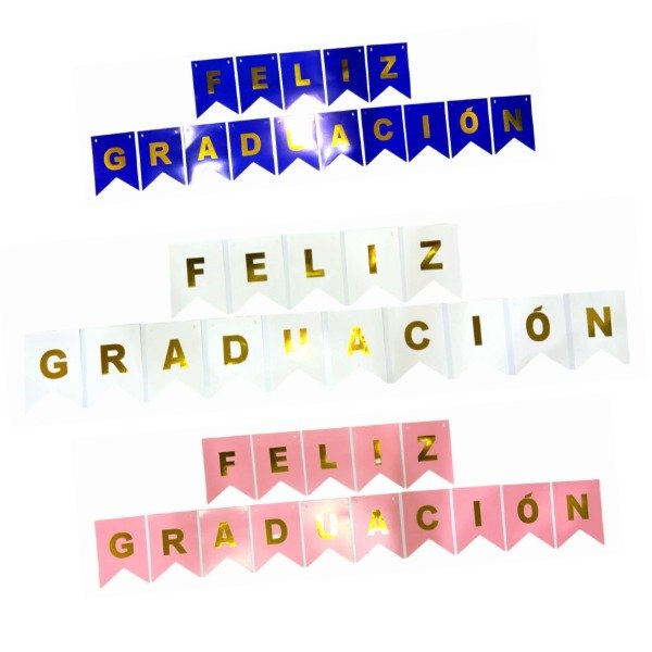 Producto - Banderín Feliz Graduación