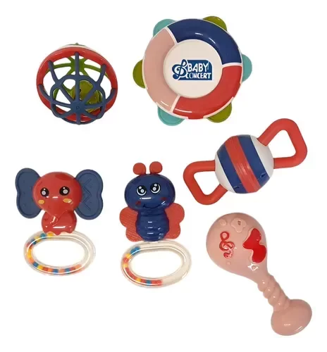 Producto - KIT DE SONAJEROS MUSICALES X 6