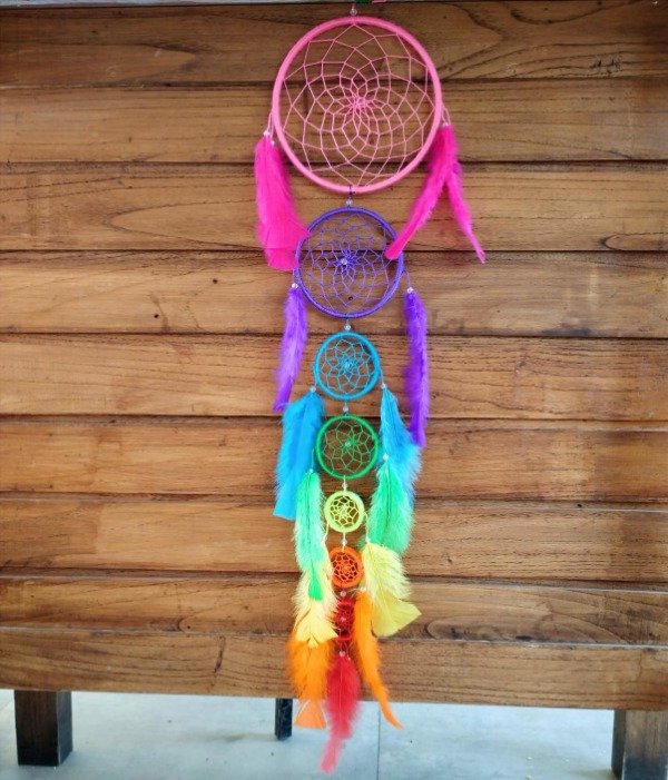 Producto - Atrapa Sueño Tira 7 Chakras