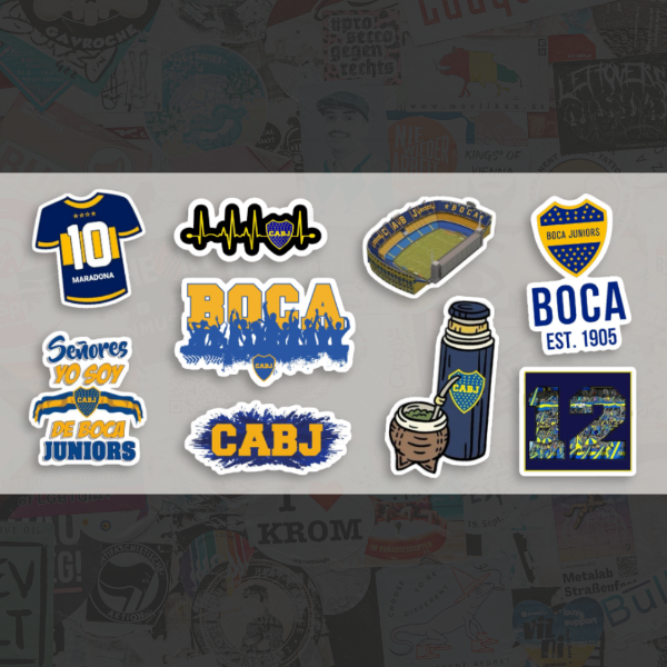 Producto - Stickers de Boca Juniors - 1
