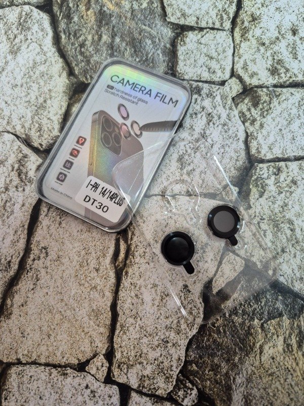 Producto - Protector de cámara Iphone 14/14 Plus negro