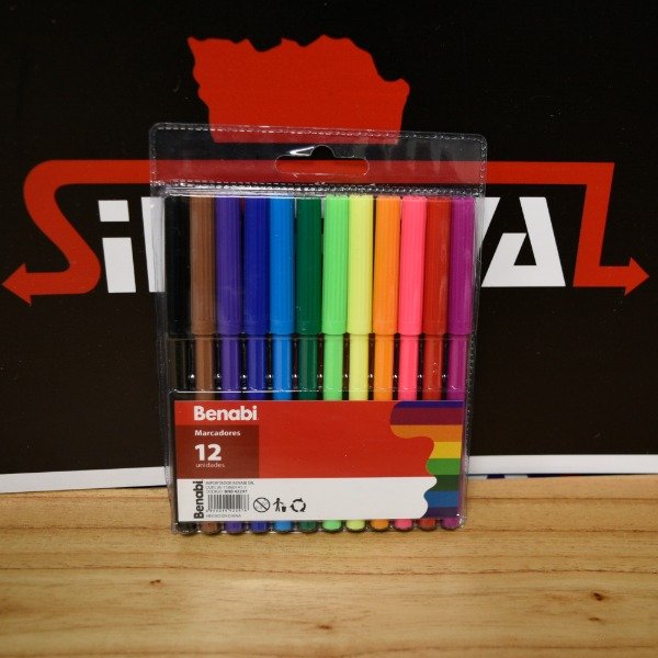 Producto - MARCADORES ESCOLARES X12 42297