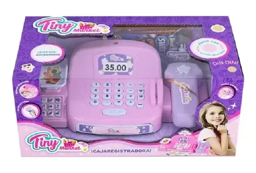 Producto - CAJA REGISTRADORA TINY CON LUZ Y SONIDO