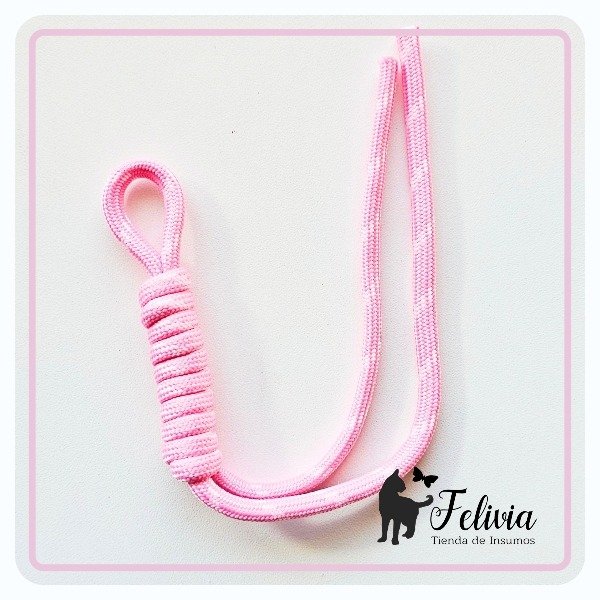 Producto - Cordón Bag Charm sin puntera. Rosa