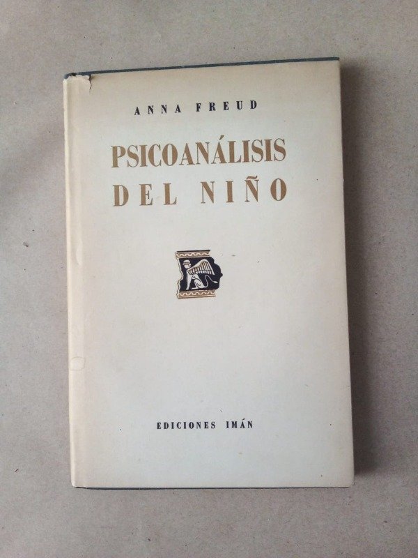 Producto - Psicoanálisis del niño - Anna Freud - Imán 1946 - Tapa dura