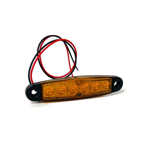 Producto - FARO DE LED SEÑALIZACION AMBAR 12V DJ-KD712WHITE