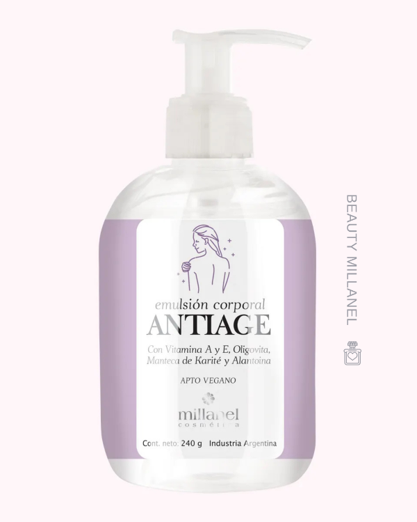 Producto - Emulsión Corporal Millanel Antiage 240 g