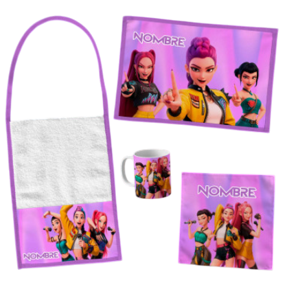 Producto - Set de Jardin - Guerreras KPOP - 5 Piezas (Variedad en Modelos)