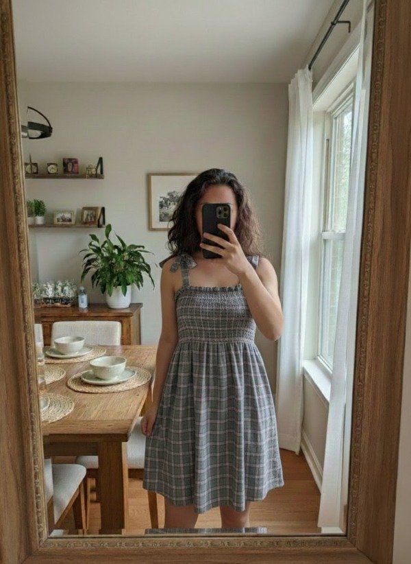 Producto - Vestido frunce escoses