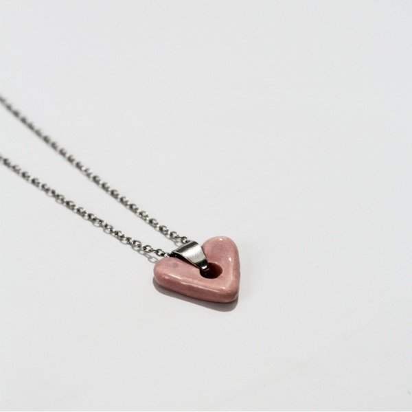 Producto - COLGANTE Corazón Rosa