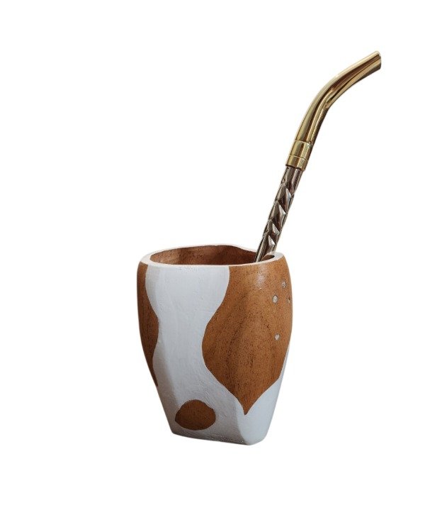 Producto - Mate Ranchero + Bombillón Alpaca