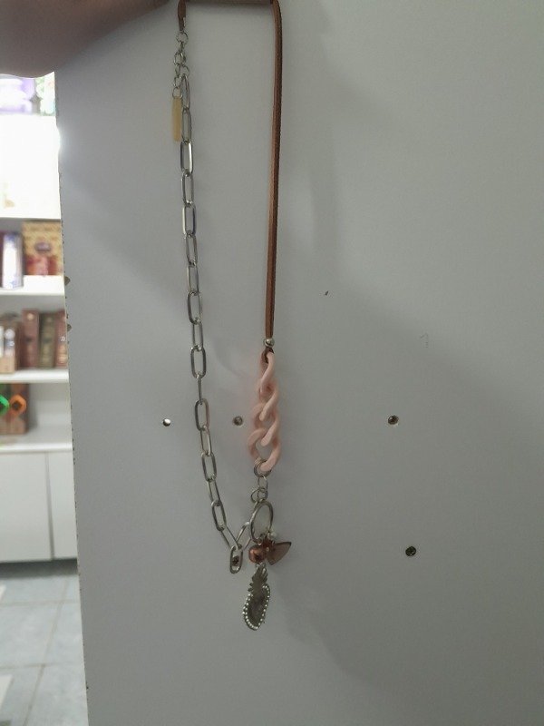 Producto - Collar Cadena Rosa