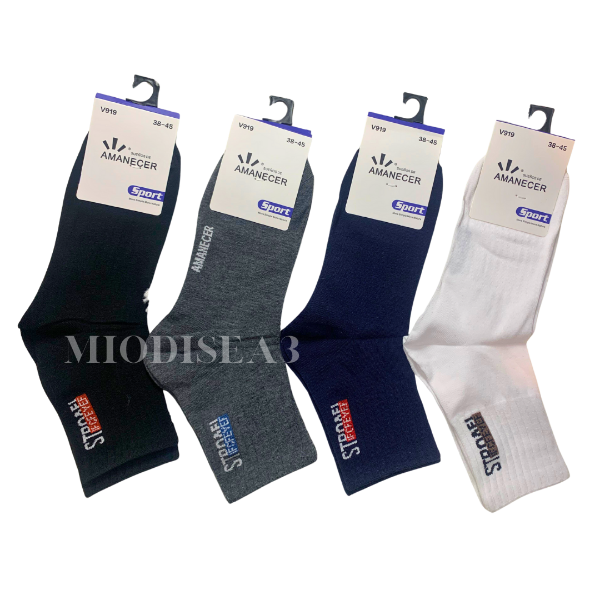 Producto - Medias Amanecer Hombre Altura 1/3 De Caña