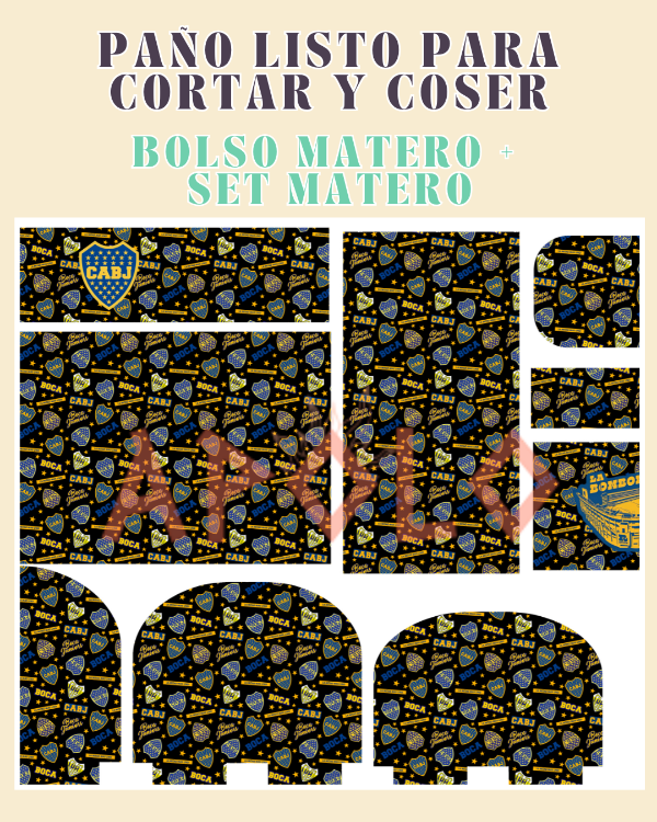 Producto - Set Matero Boca 1