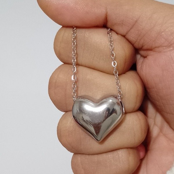 Producto - Collar dije corazón AQ 70056