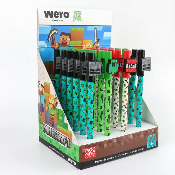 Producto - WERO LAPICERA BORRABLE MINECRAFT - 1