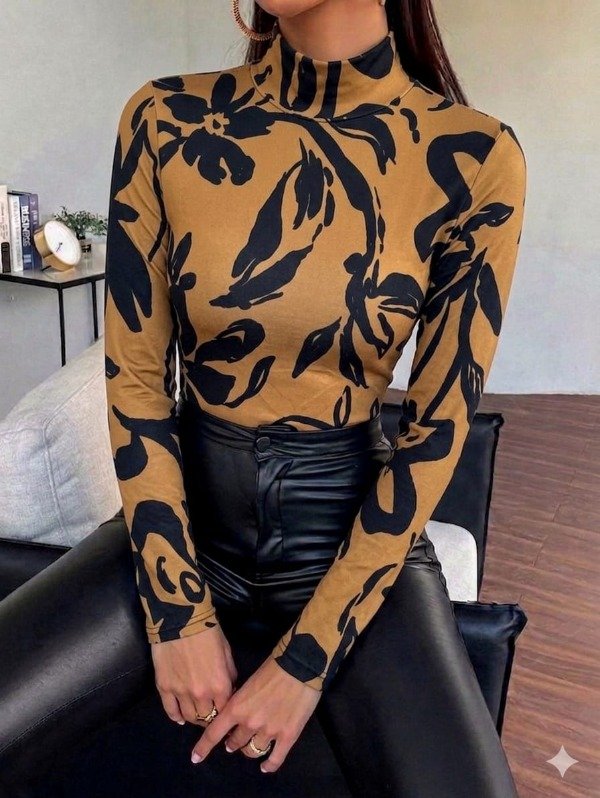 Producto - LINEA ESCORPIO Polera flor