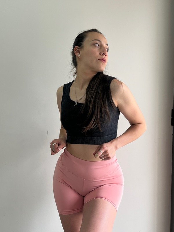 Producto - BIKER ROSA MICROFIBRA