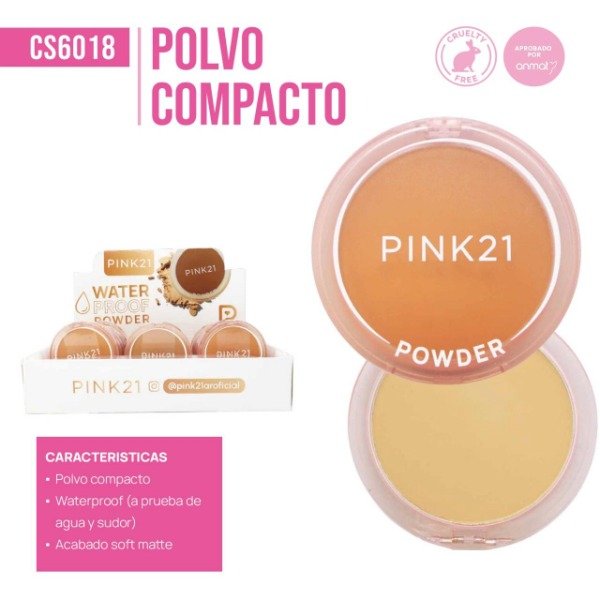 Producto - Polvo compacto Pink 21