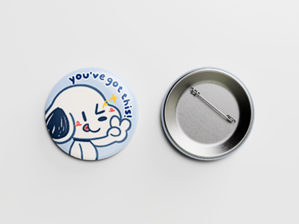 Producto - Pin Snoopy motivador