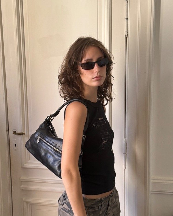 Producto - Shoulderbag Leather PRÜNE