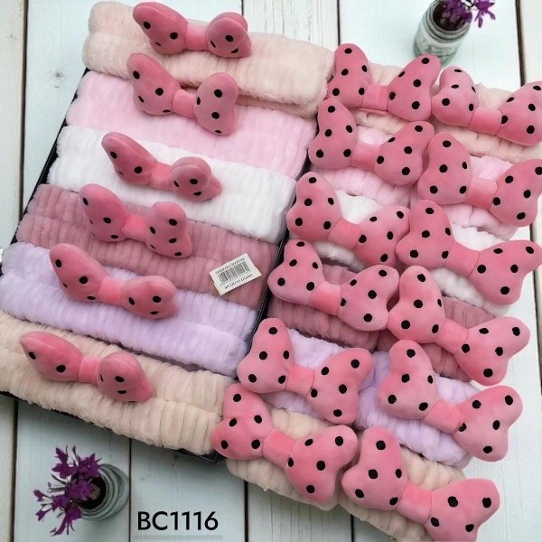 Producto - Set de vincha + muñequeras moño