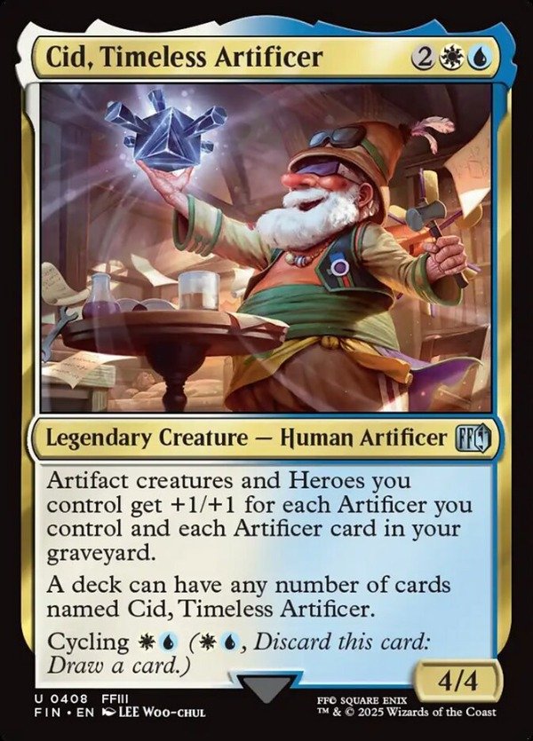 Producto - Cid, Timeless Artificer #408 Iii  Final Fantasy